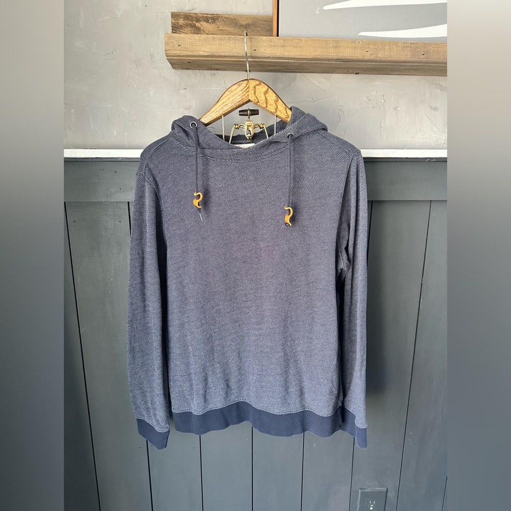 Frederik Anderson Copenhagen Men's‎ Cotton Hoodie Blue Pullover size Large